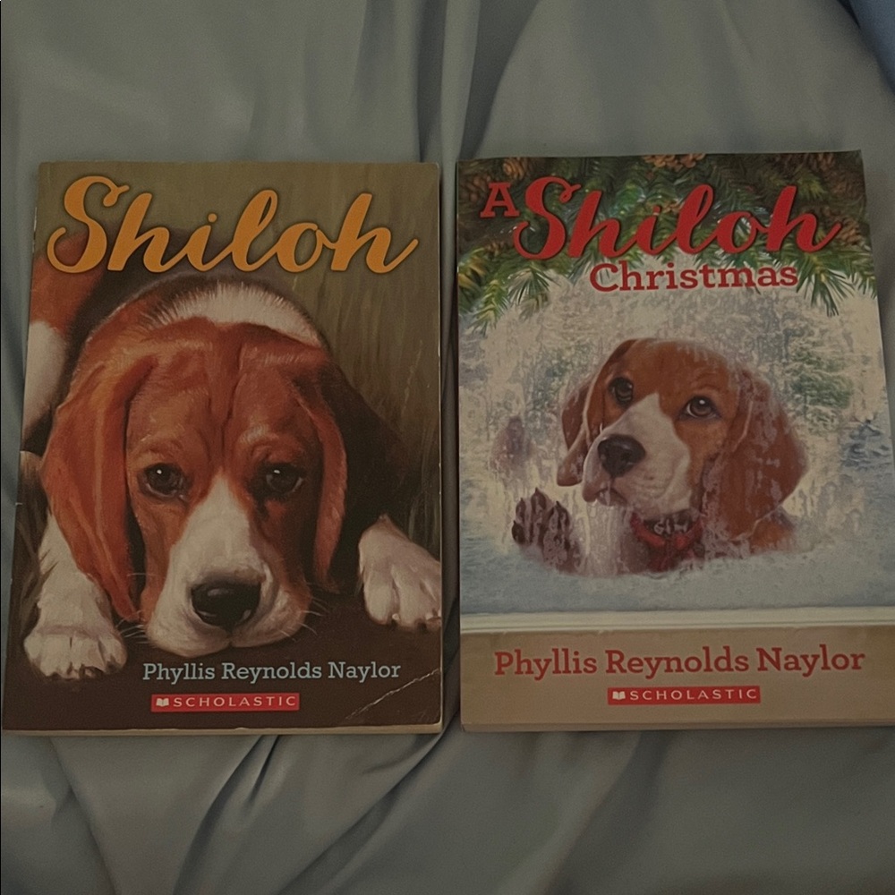 Scholastic Shiloh Series by Phyllis Reynolds Naylor - Red and Green Covers (New)